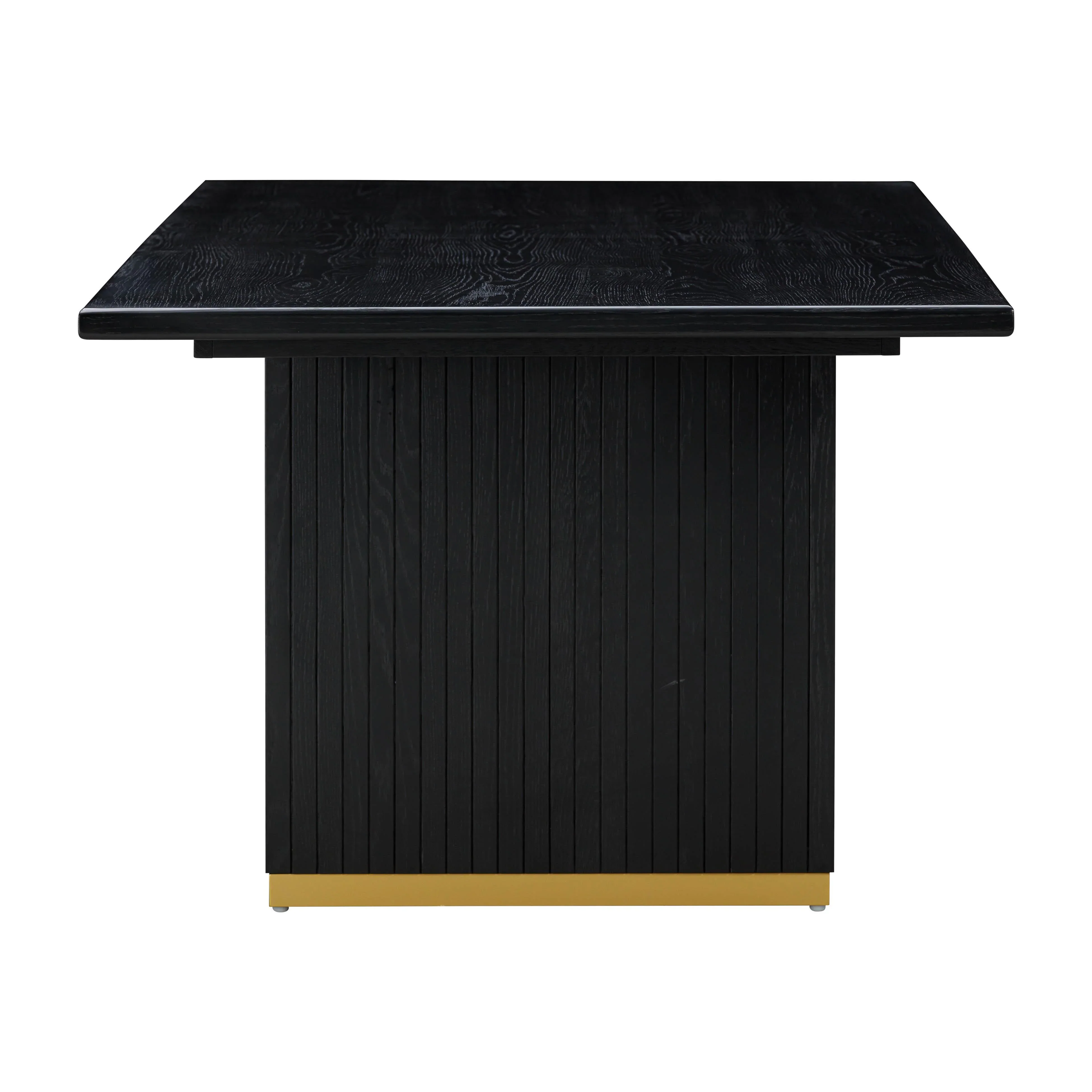 Chelsea 96" Oak Wood Rectangular Dining Table - Image 11