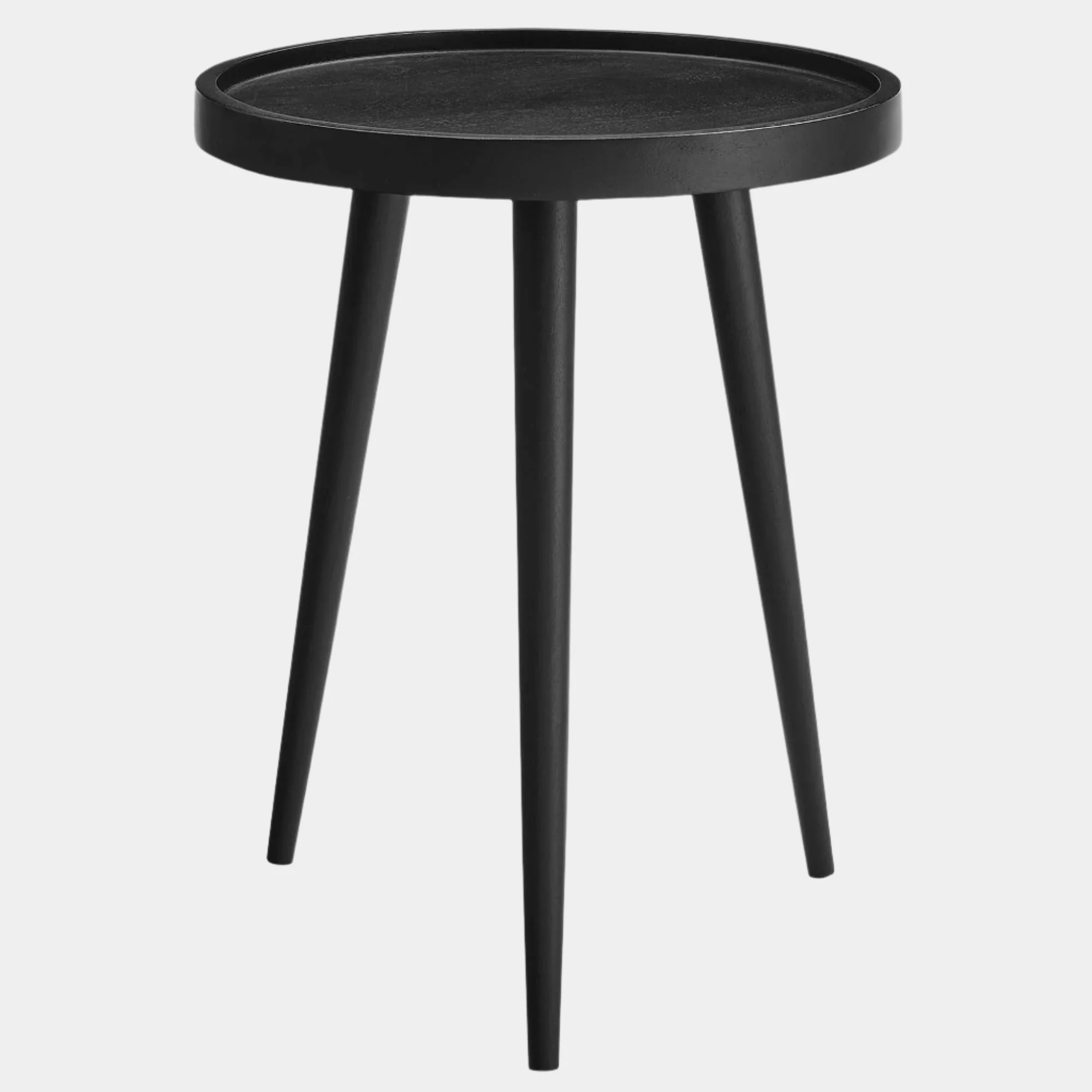 Chiro Round Wood Side Table - Image 9