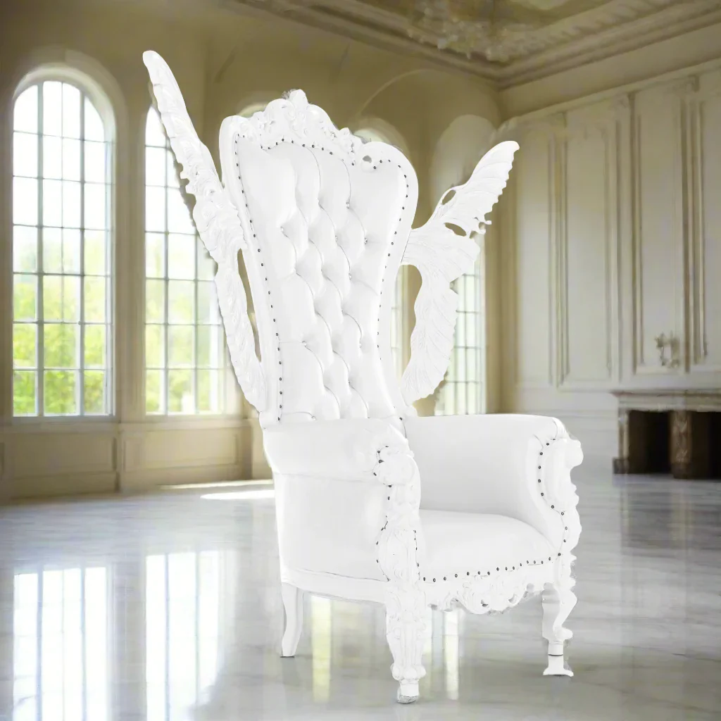 Chloe Throne Chair - Butterfly Wings - Image 10