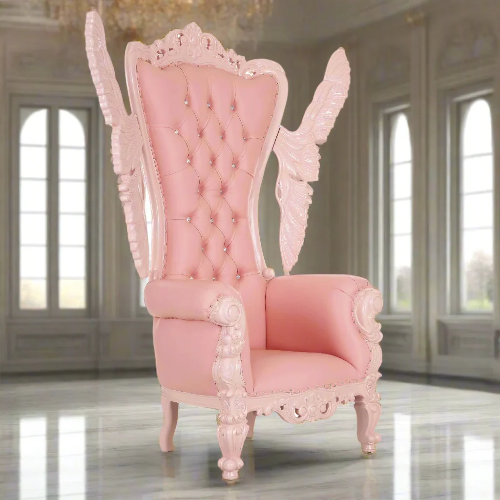 Chloe Throne Chair - Butterfly Wings - Image 2