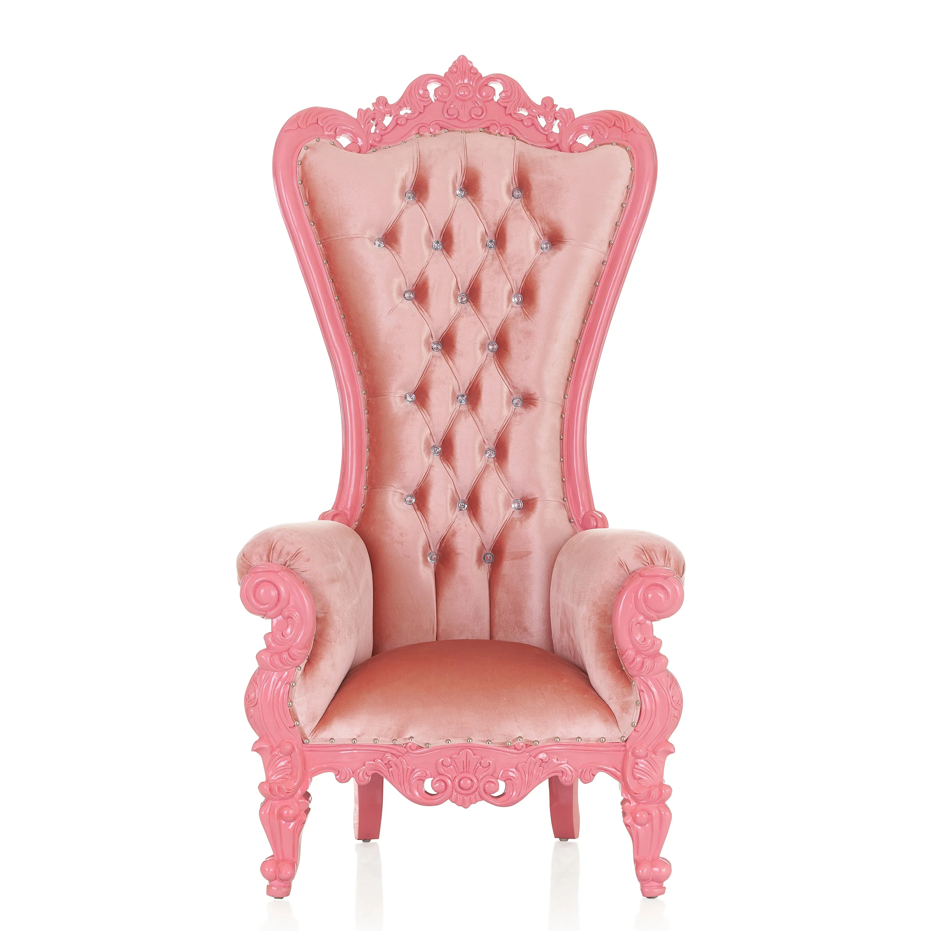Chloe Throne Chair - Velvet - Image 27