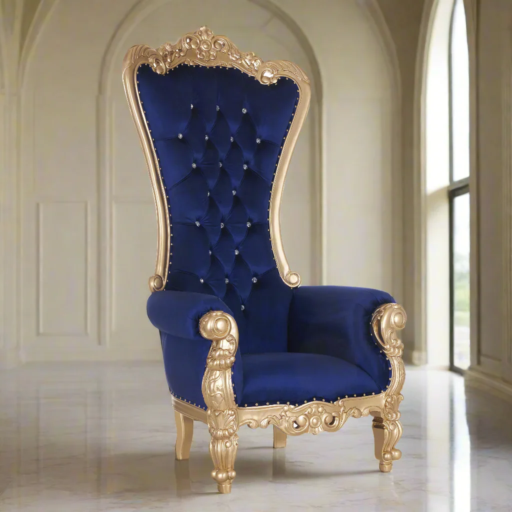 Chloe Throne Chair - Velvet - Image 37