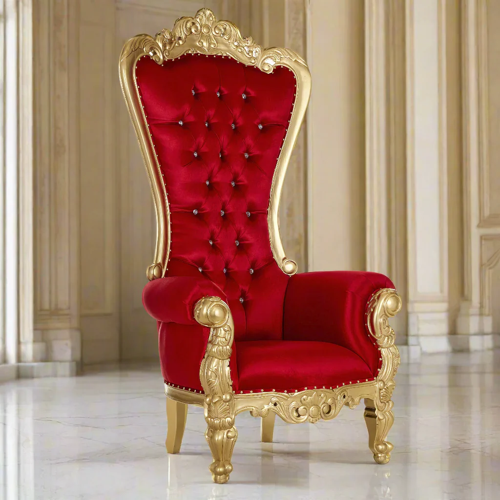 Chloe Throne Chair - Velvet - Image 40