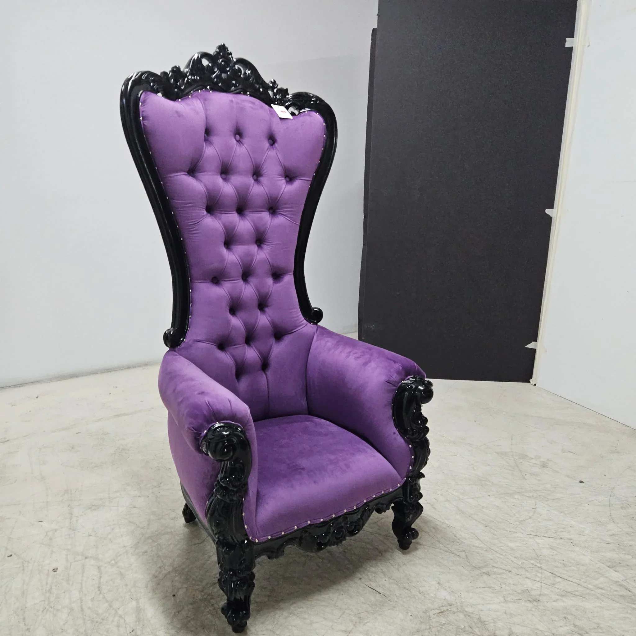 Chloe Throne Chair - Velvet - Image 45