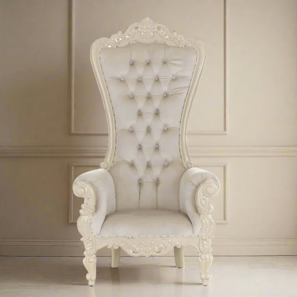 Chloe Throne Chair - Velvet - Image 46