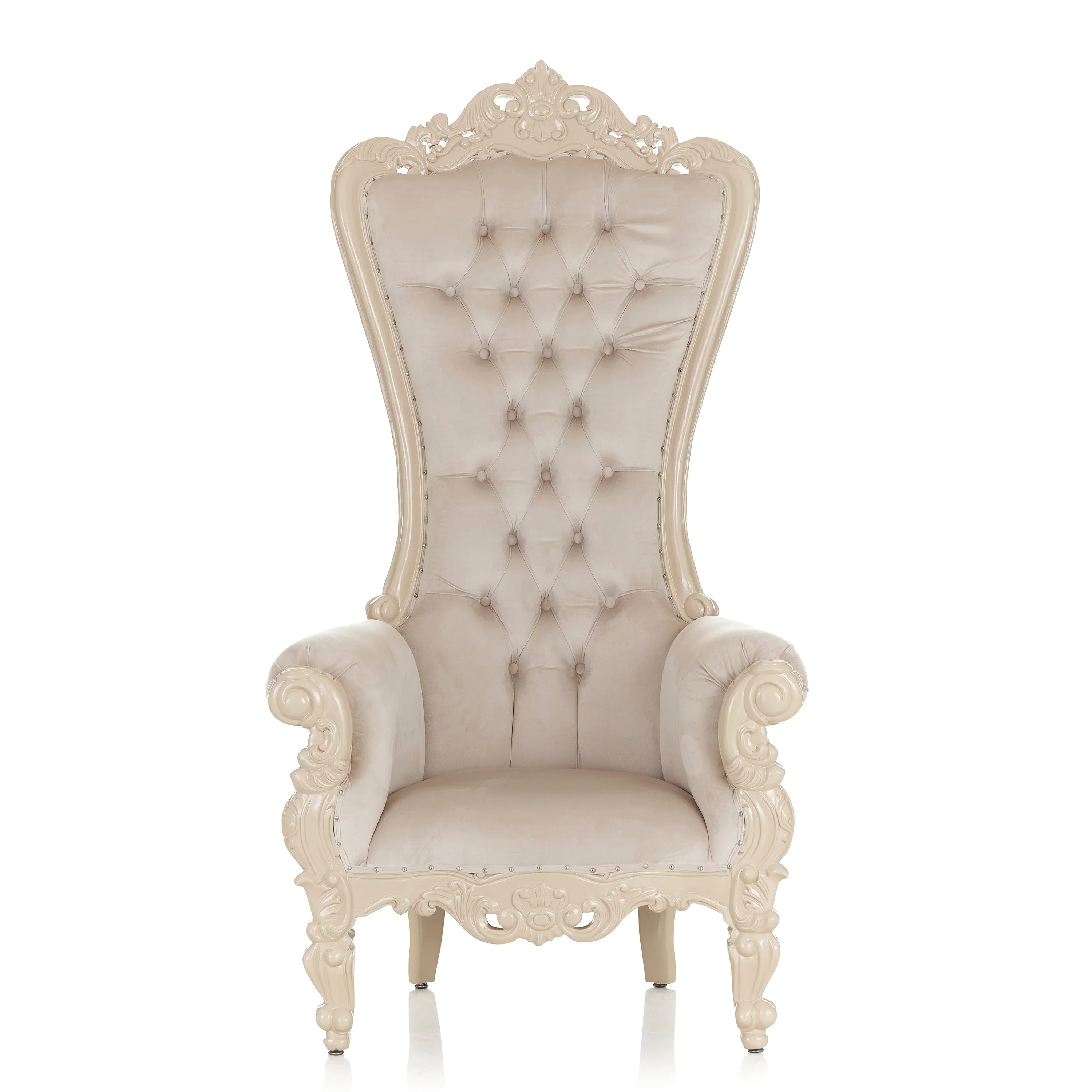 Chloe Throne Chair - Velvet - Image 48