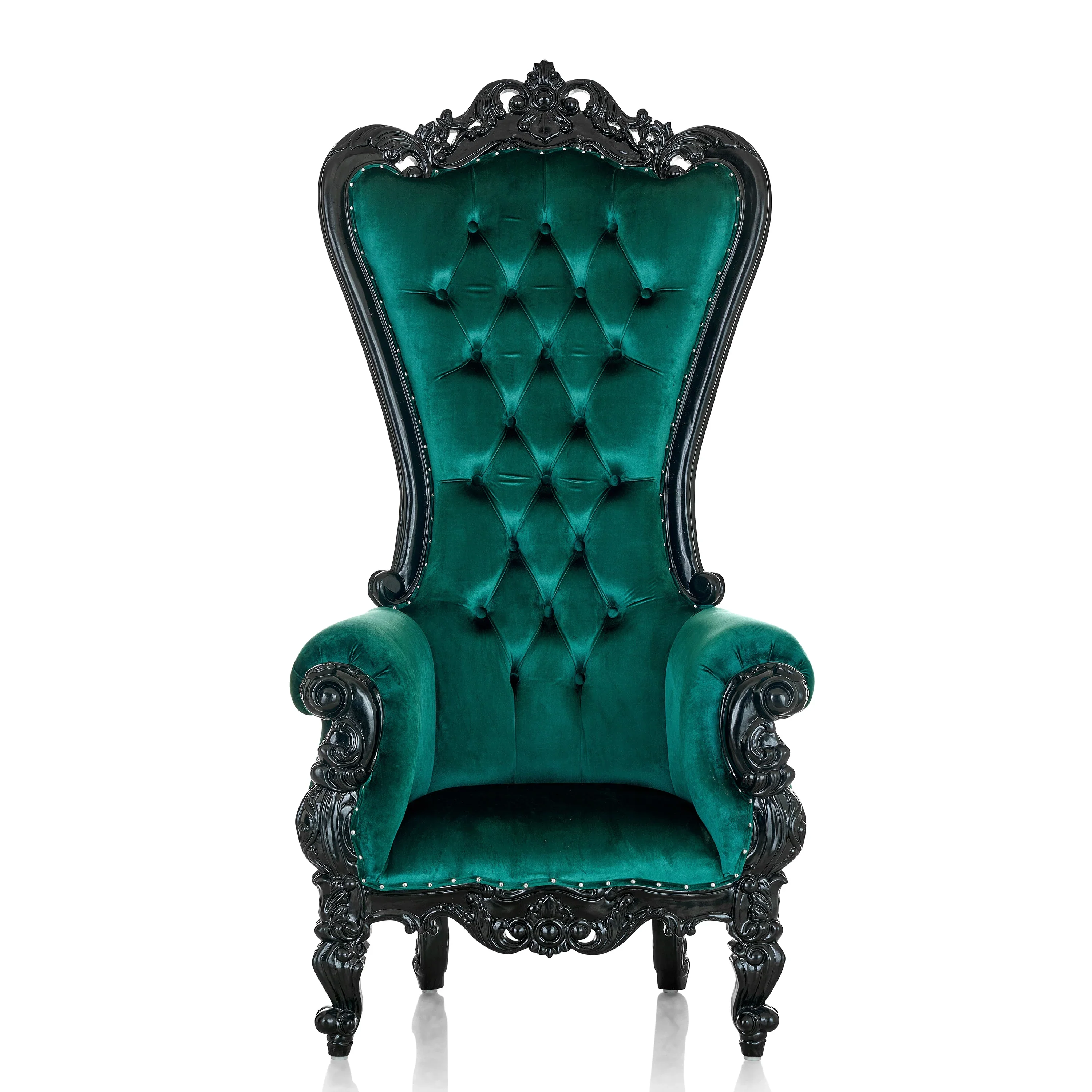 Chloe Throne Chair - Velvet - Image 9