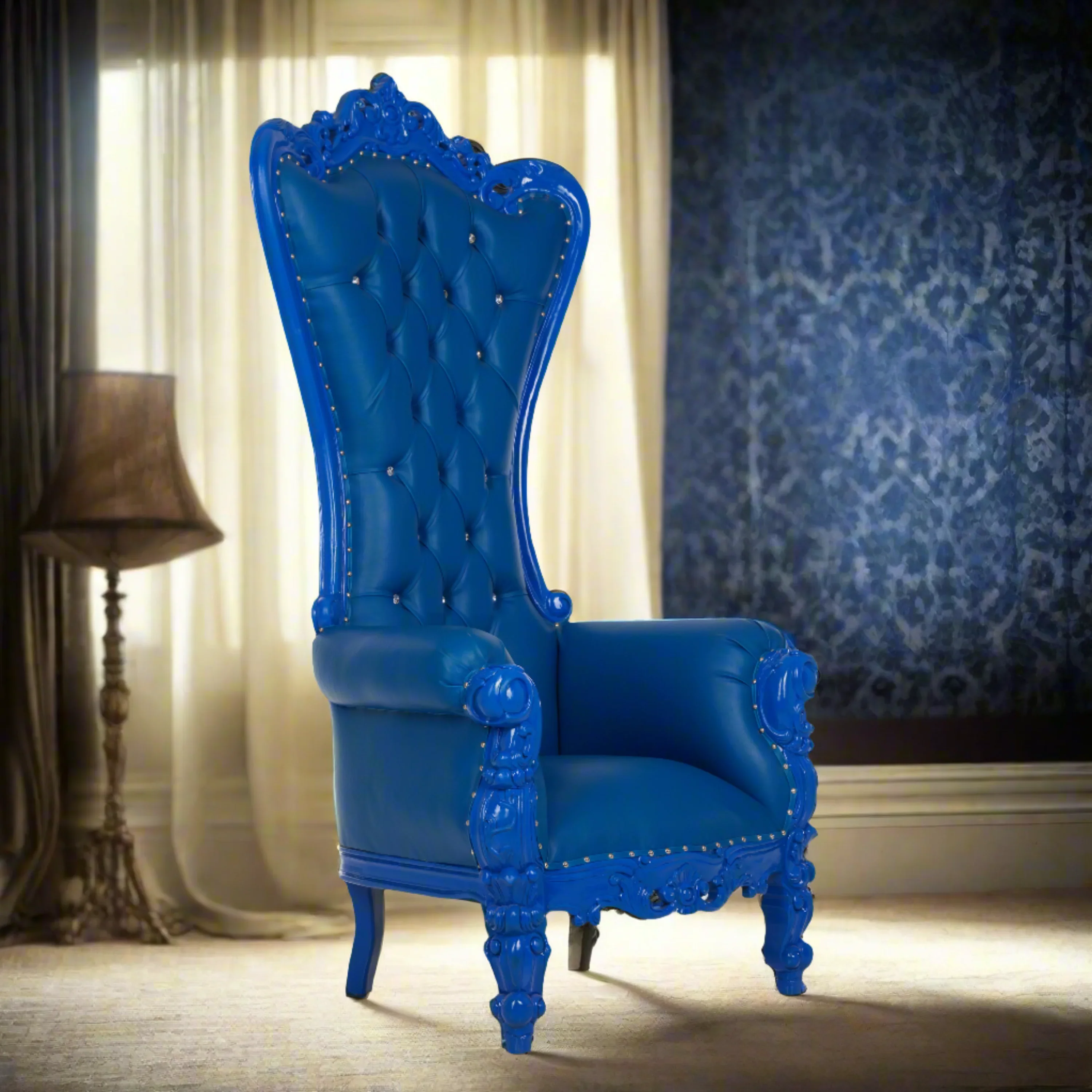 Chloe Throne Chair - Vinyl - Image 18
