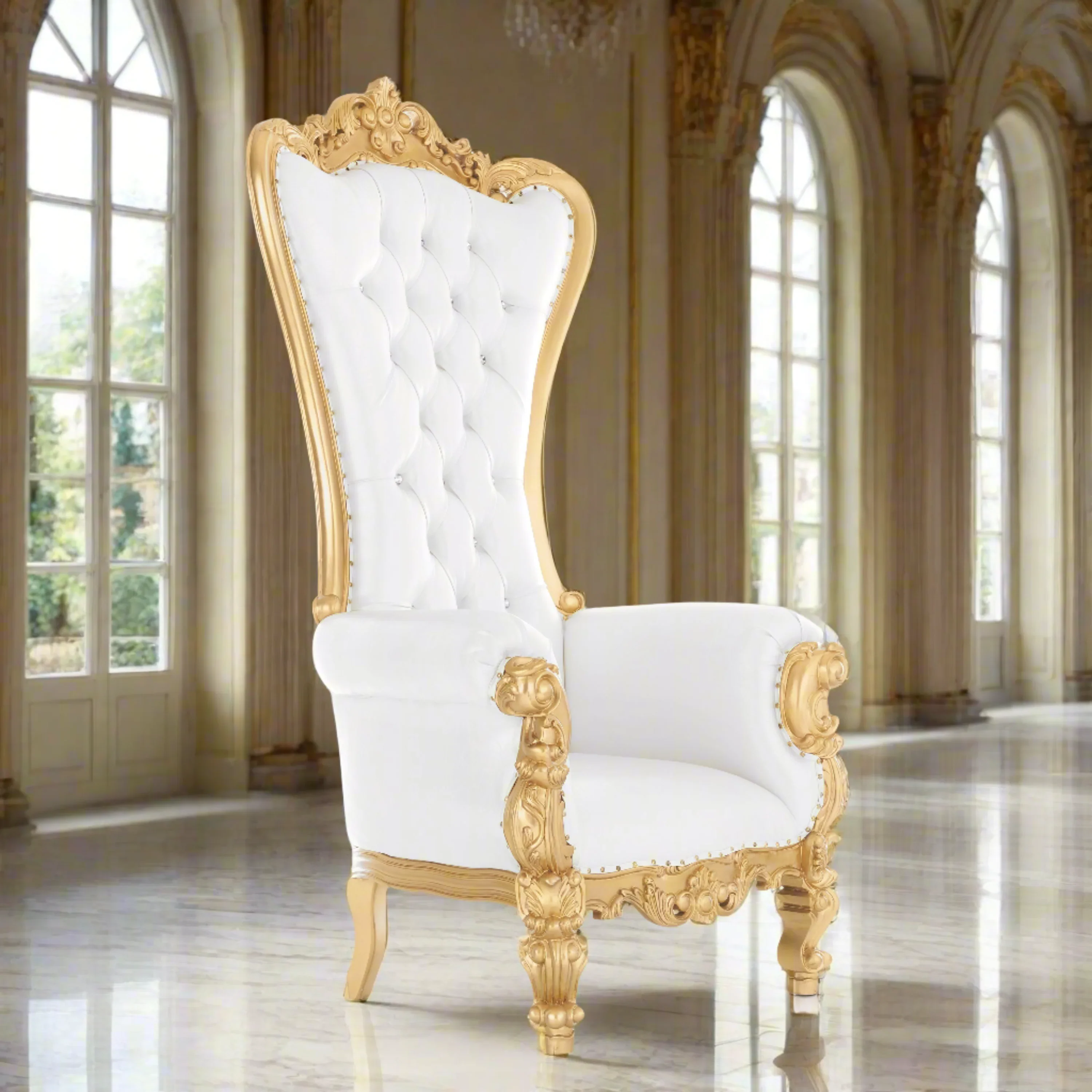 Chloe Throne Chair - Vinyl - Image 66