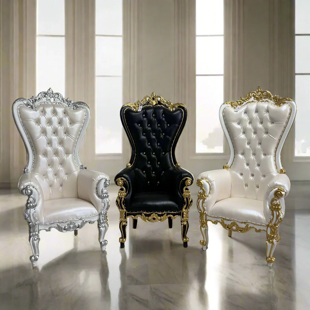 Chloe XL Legs Throne Chair - Image 7