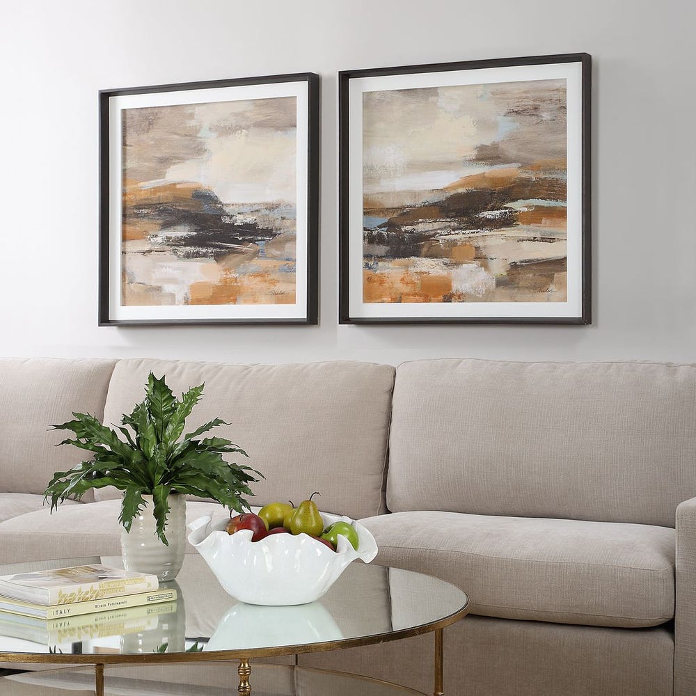 Cinnamon Shore Framed Prints, S/2 - Image 3