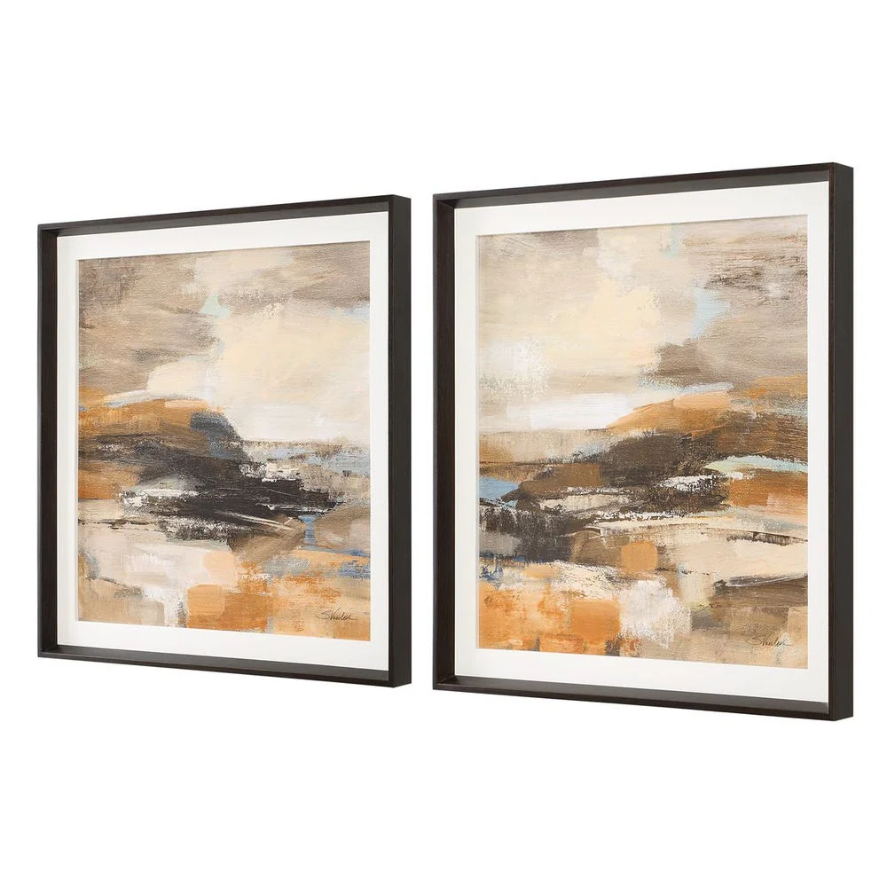 Cinnamon Shore Framed Prints, S/2 - Image 4