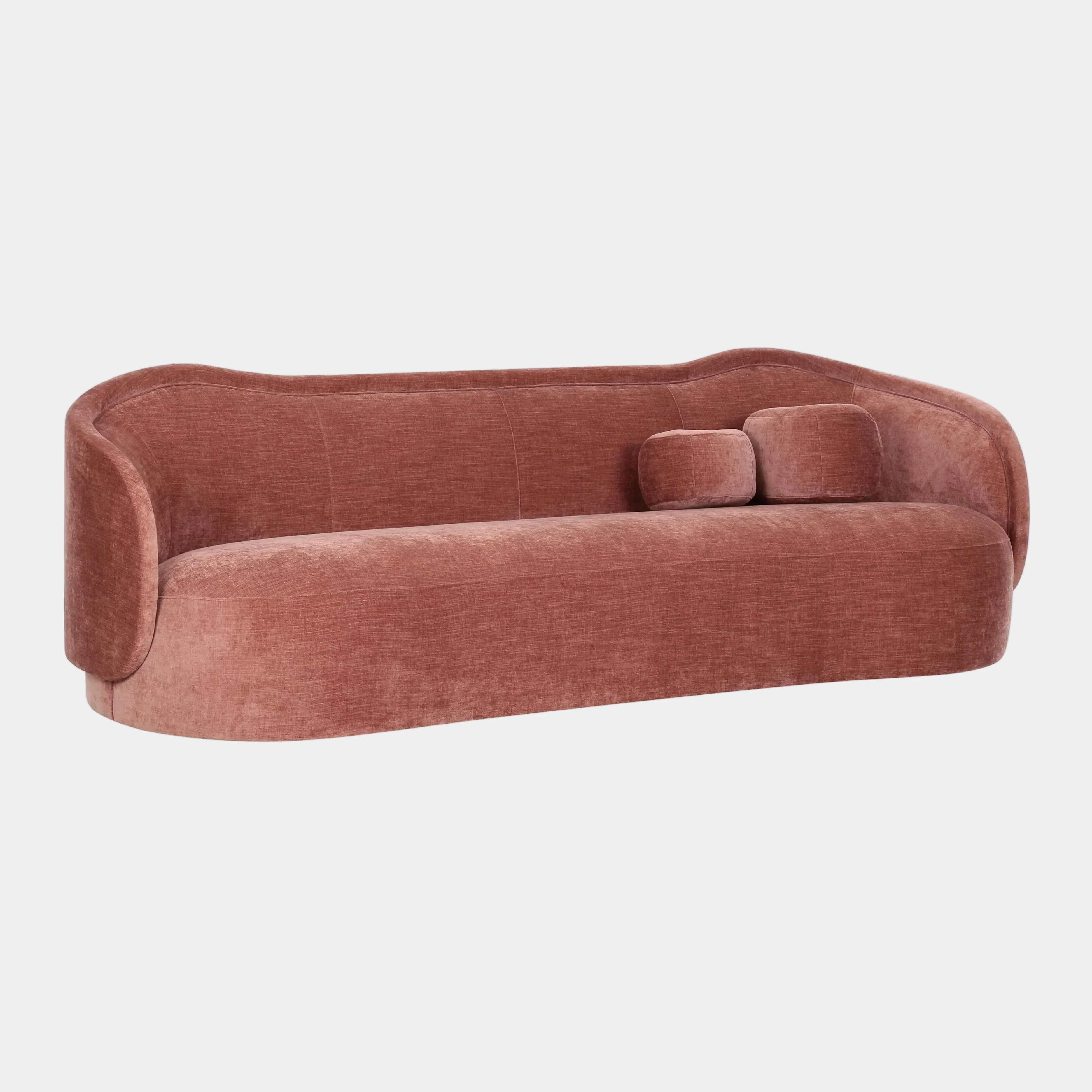 Circe 92.5" Performance Textured Velvet Sofa - Image 13