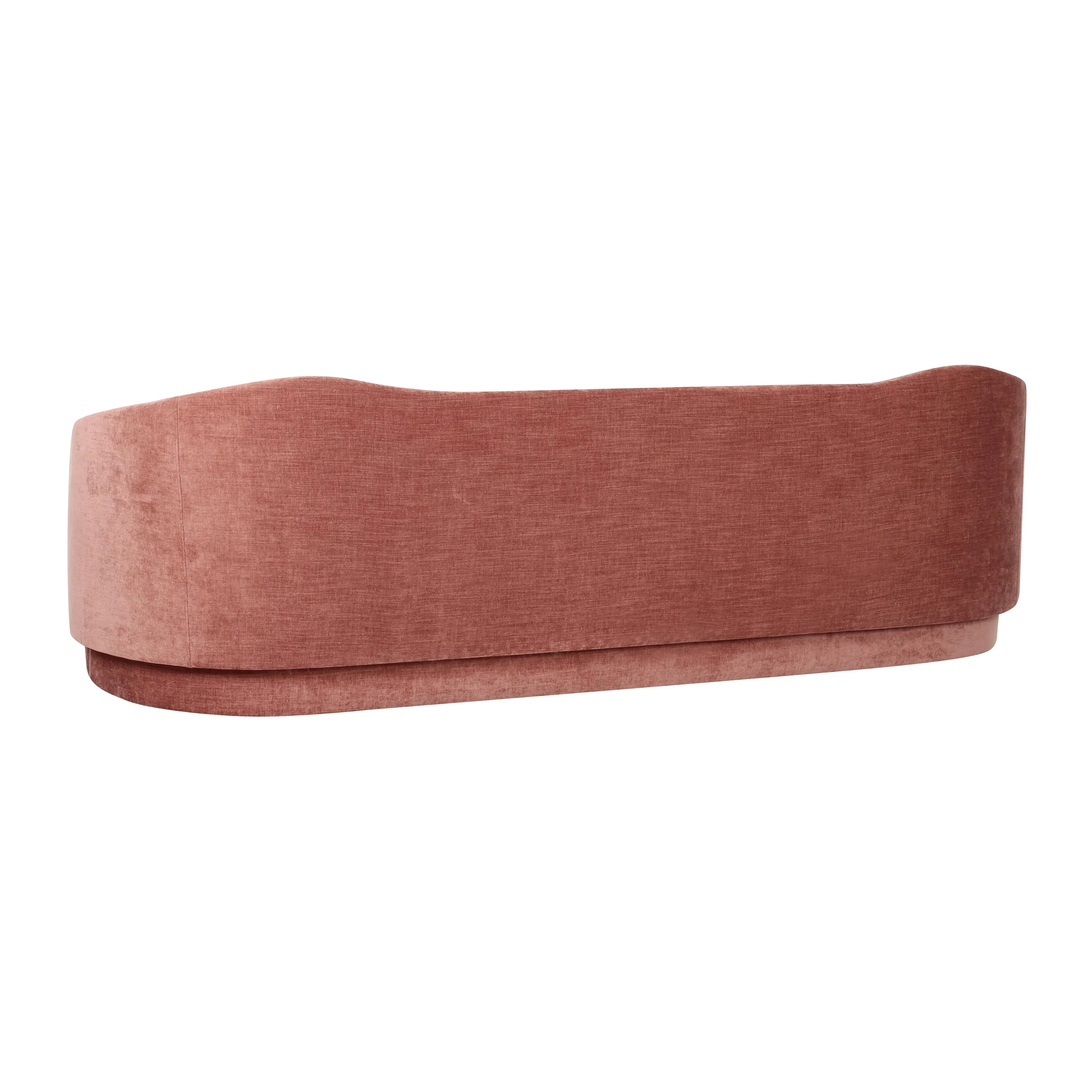 Circe 92.5" Performance Textured Velvet Sofa - Image 16
