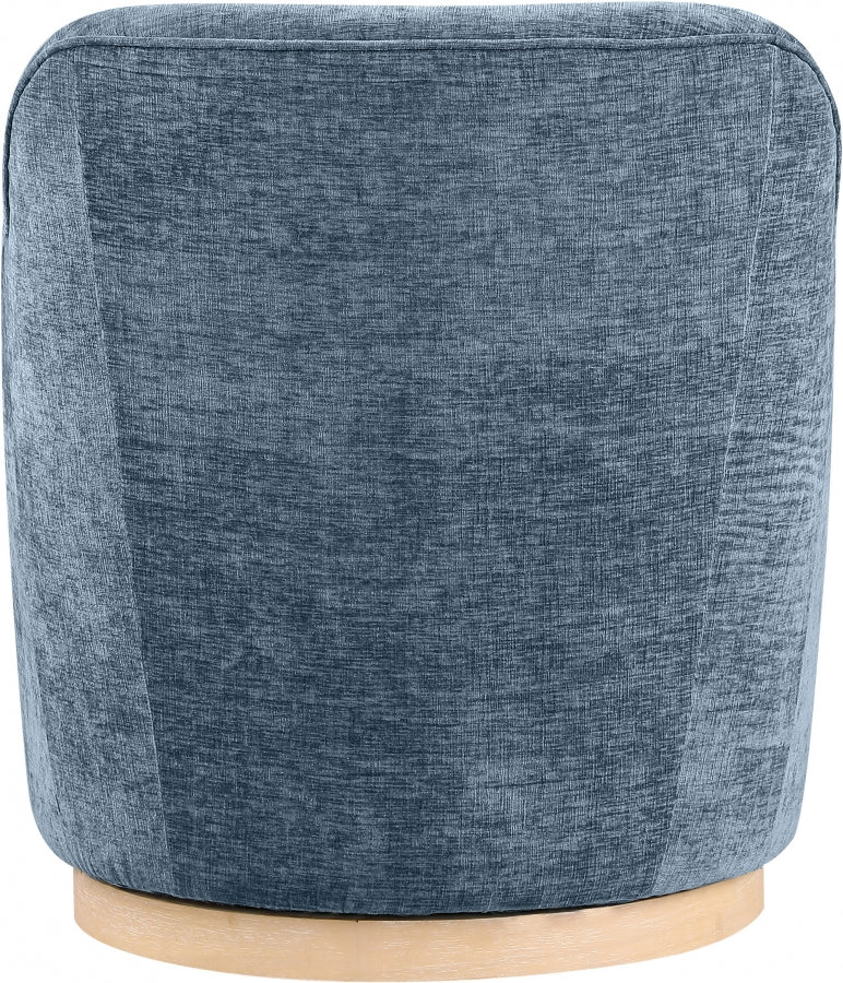 Clarita Chenille Fabric Upholstered Swivel Accent Chair - Image 30