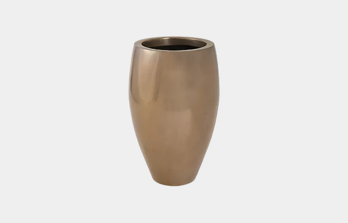 Classic Planter, Polished Bronze, SM