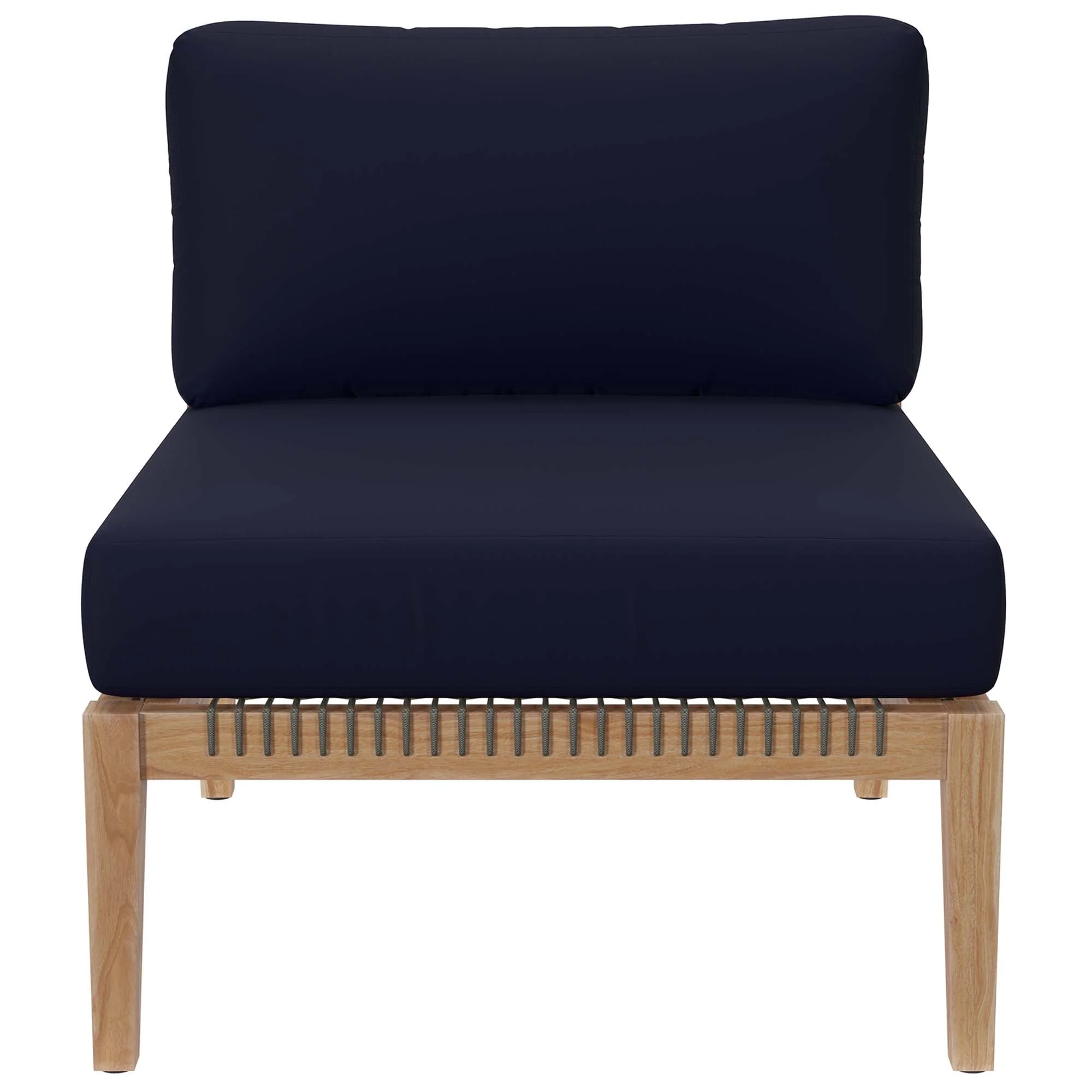 Clearwater Outdoor Patio Teak Wood Sofa - Image 32