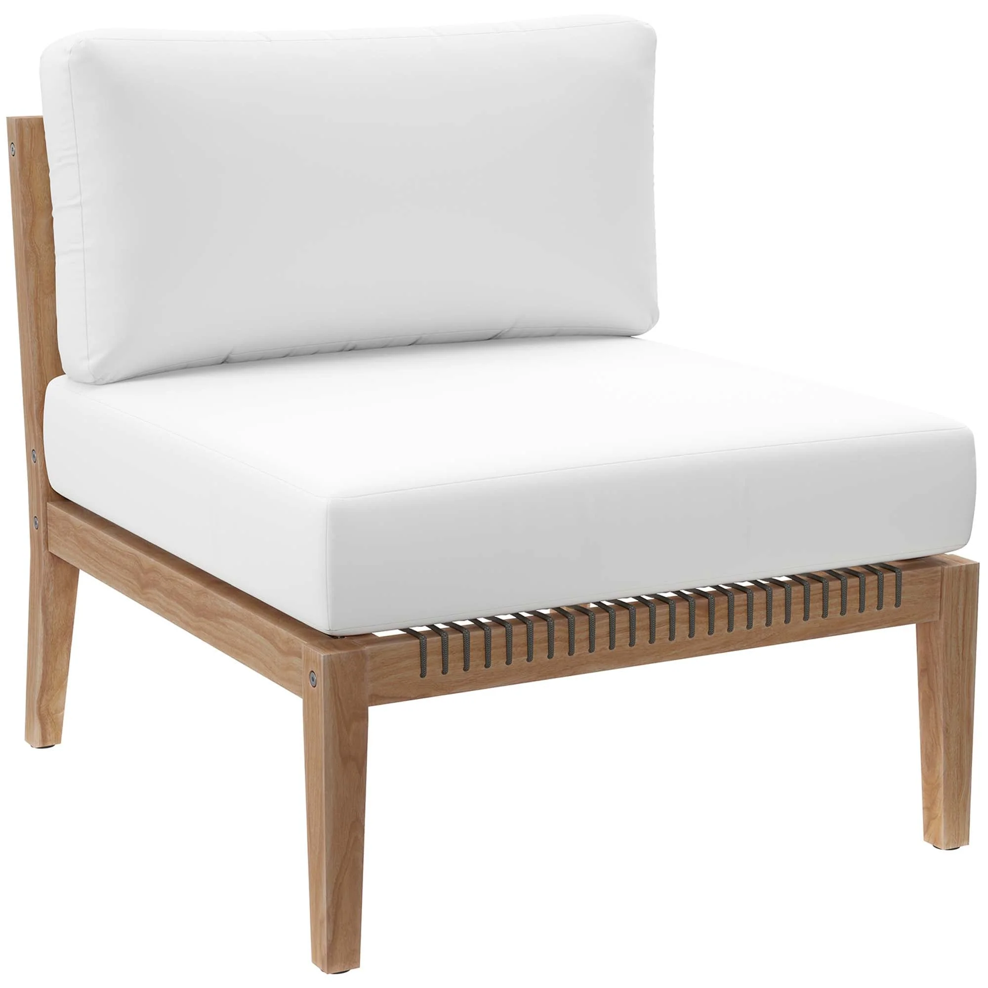 Clearwater Outdoor Patio Teak Wood Sofa - Image 41