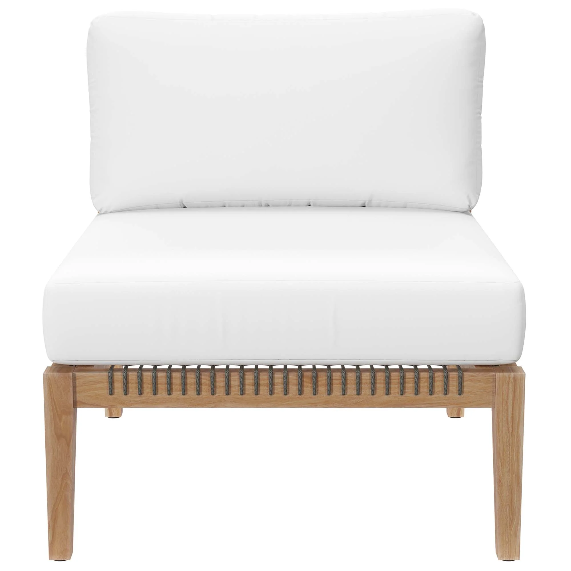 Clearwater Outdoor Patio Teak Wood Sofa - Image 43