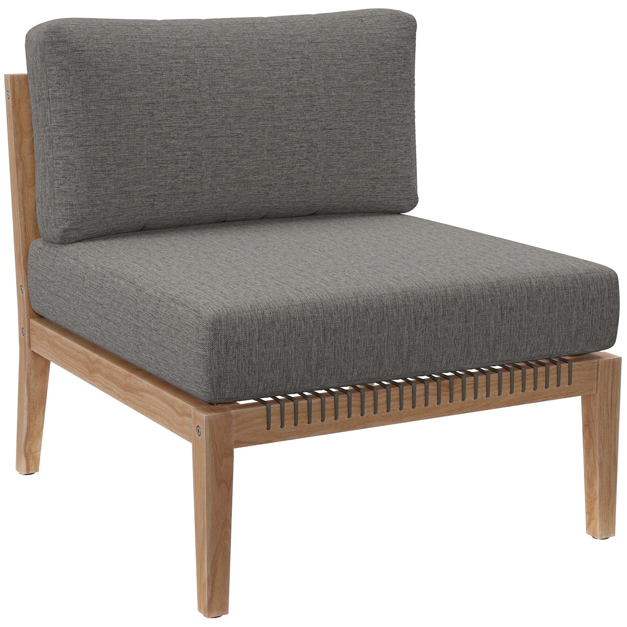Clearwater Outdoor Patio Teak Wood Sofa - Image 8