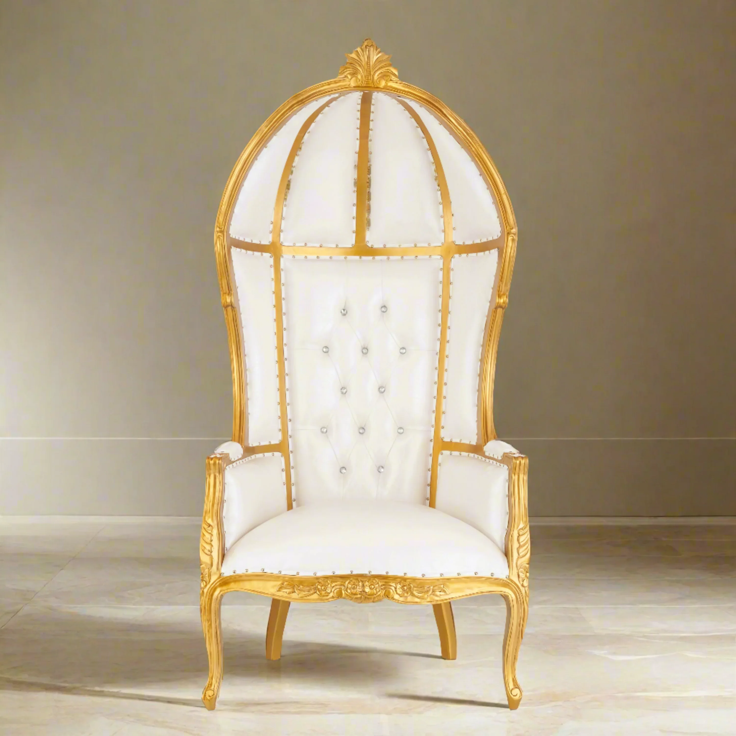 Cobra Hooded Canopy Throne Chair - Image 4