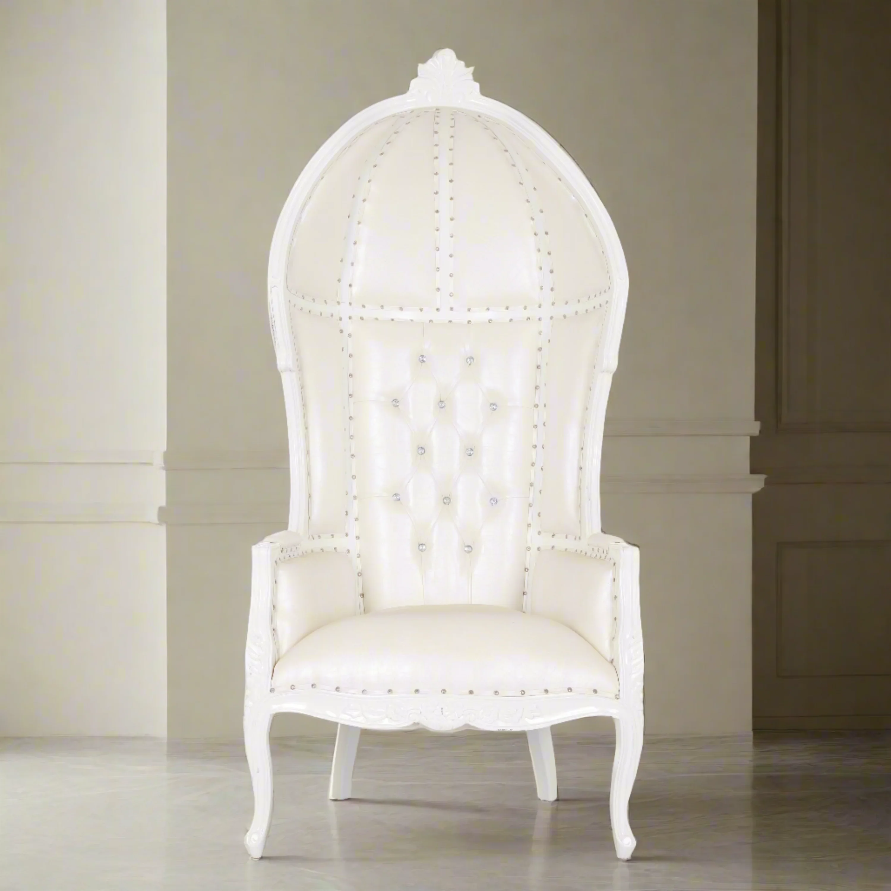 Cobra Hooded Canopy Throne Chair - Image 7