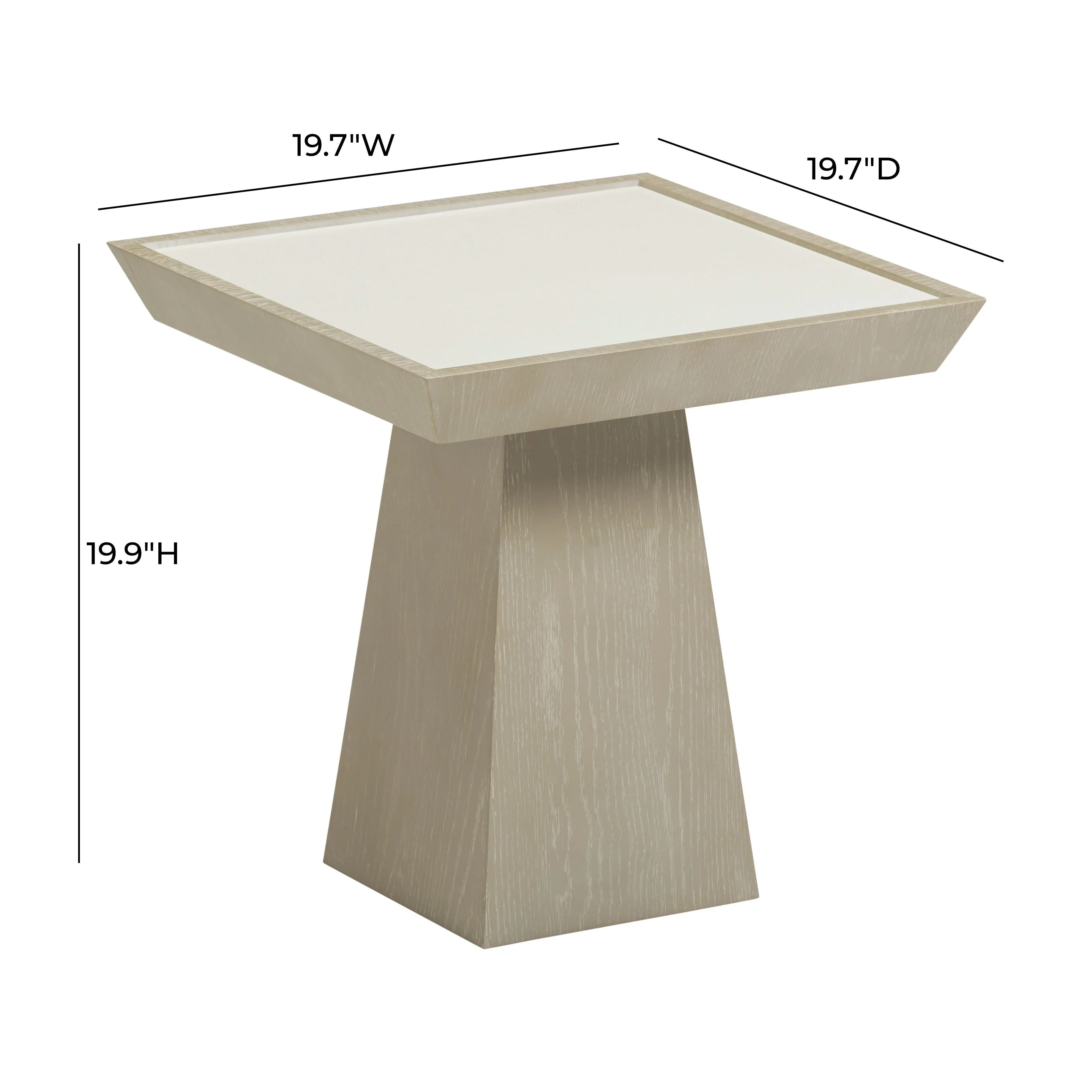 Coco Washed Ash Side Table - Image 5