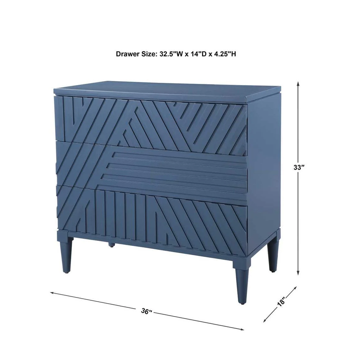 Colby 3 Drawer Chest - Image 11