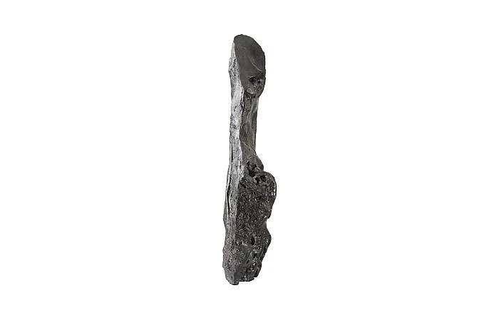 Colossal Cast Stone Sculpture, Liquid Silver - Image 5