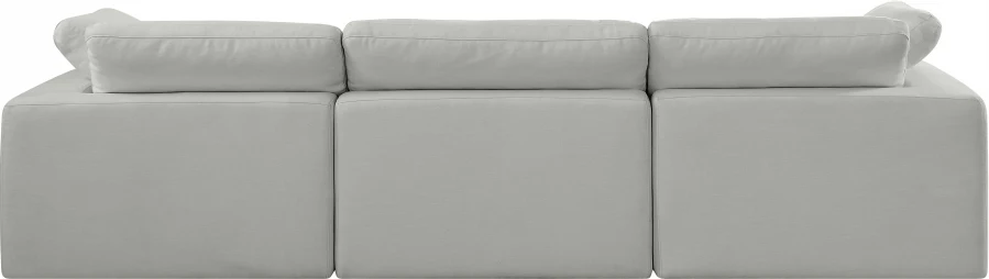 Comfy Linen Textured Fabric Sofa - Image 23