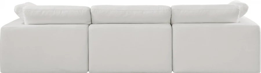 Comfy Linen Textured Fabric Sofa - Image 3