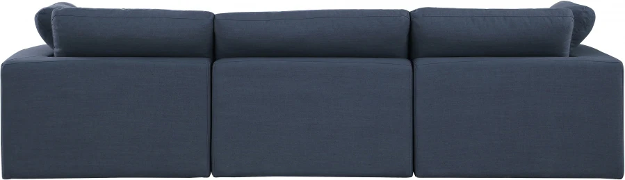 Comfy Linen Textured Fabric Sofa - Image 43