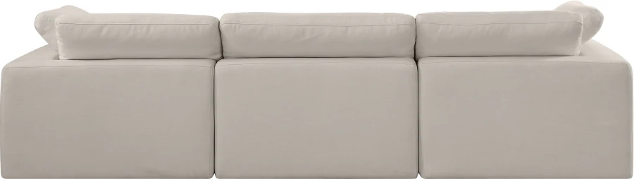 Comfy Linen Textured Fabric Sofa - Image 53