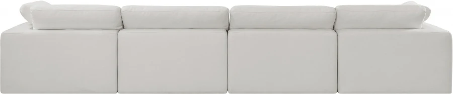 Comfy Linen Textured Fabric Sofa - Image 32