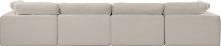 Comfy Linen Textured Fabric Sofa - Image 52