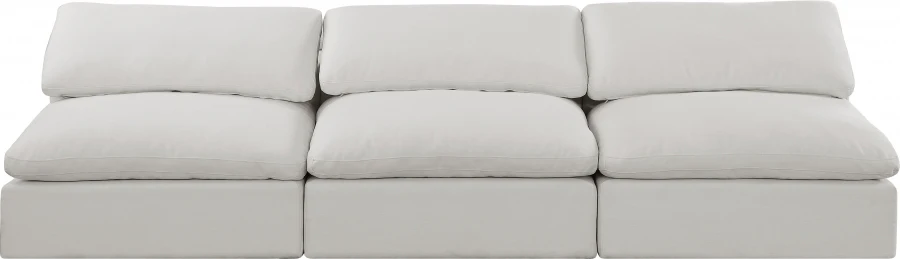 Comfy Linen Textured Fabric Sofa - Image 33