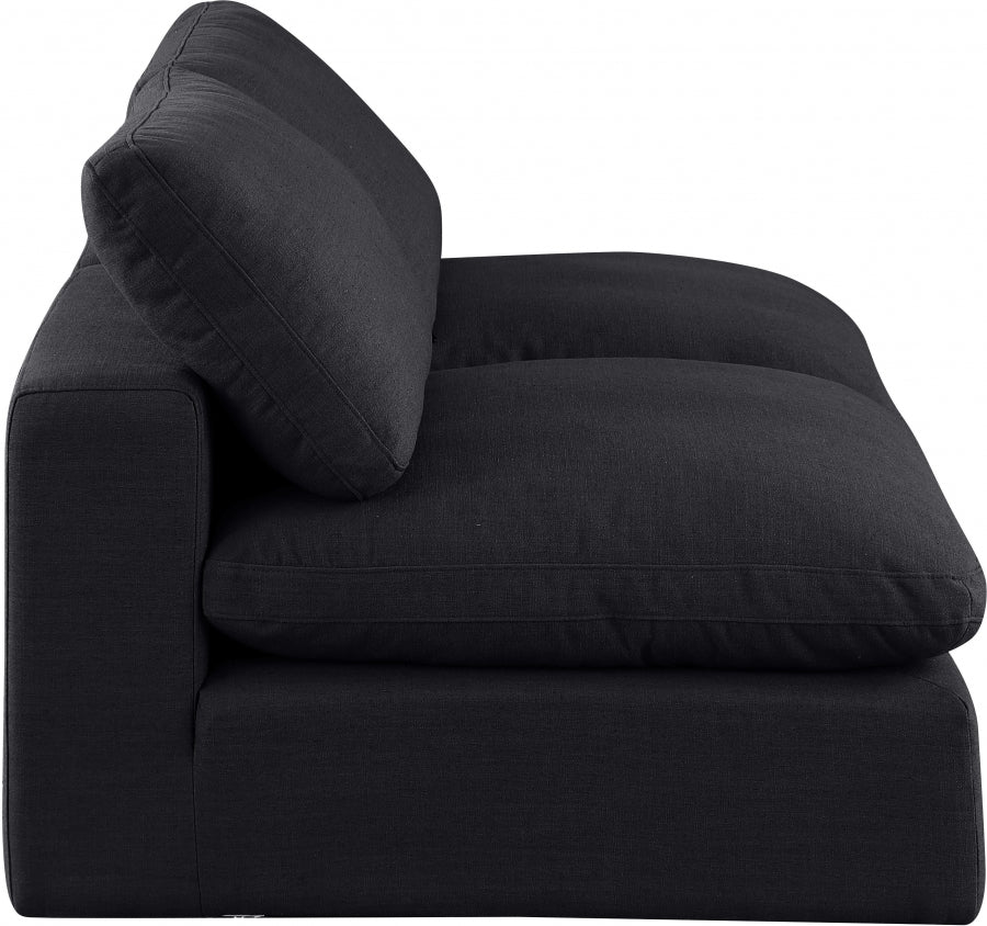 Comfy Linen Textured Fabric Sofa - Image 15