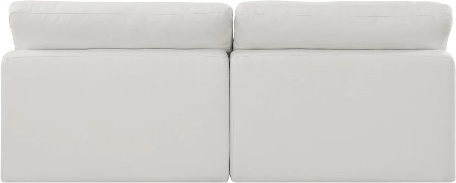 Comfy Linen Textured Fabric Sofa - Image 33