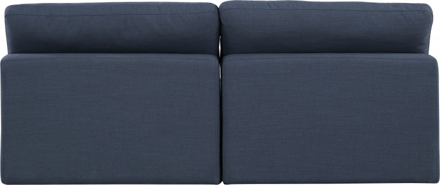Comfy Linen Textured Fabric Sofa - Image 42