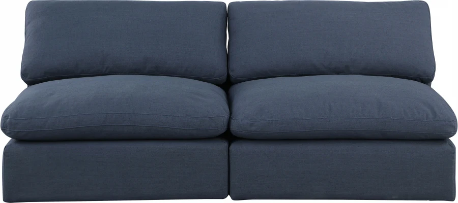 Comfy Linen Textured Fabric Sofa - Image 43