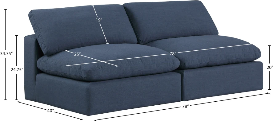 Comfy Linen Textured Fabric Sofa - Image 48