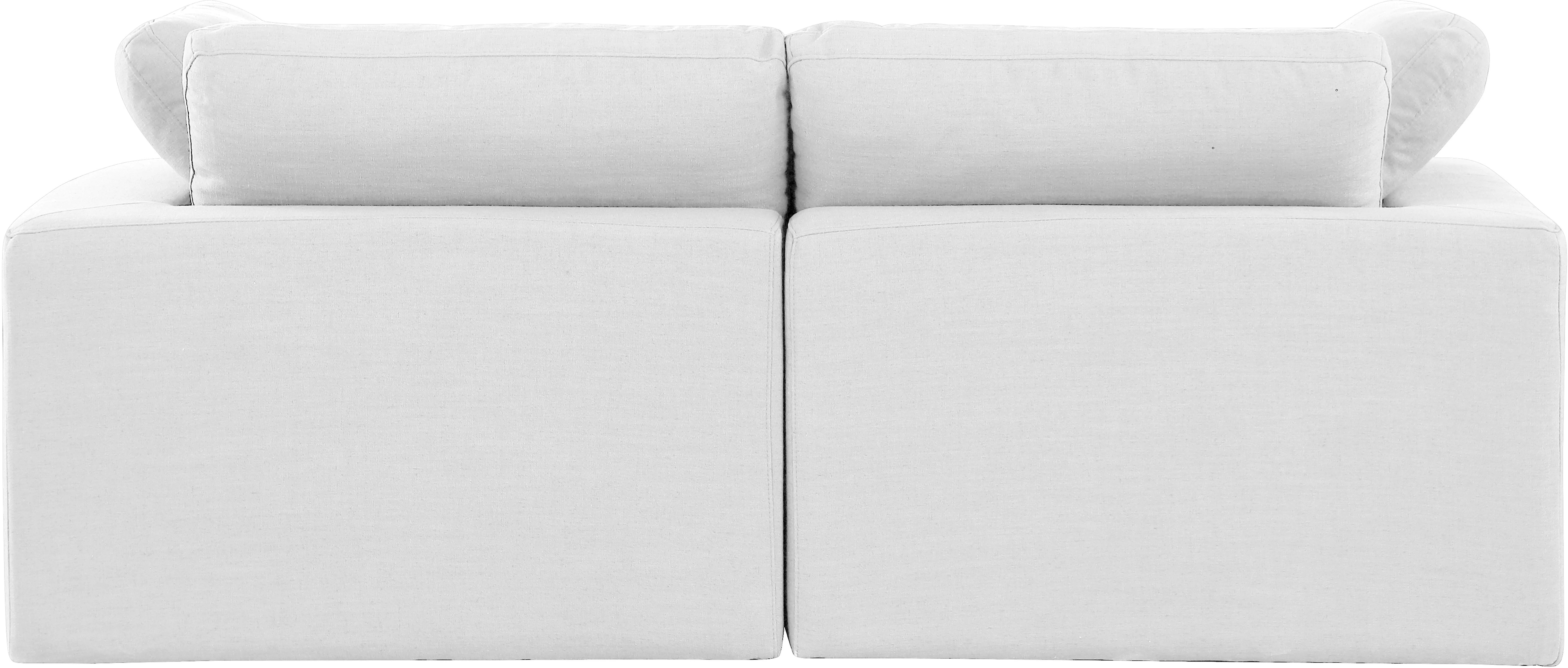 Comfy Linen Textured Fabric Sofa - Image 33