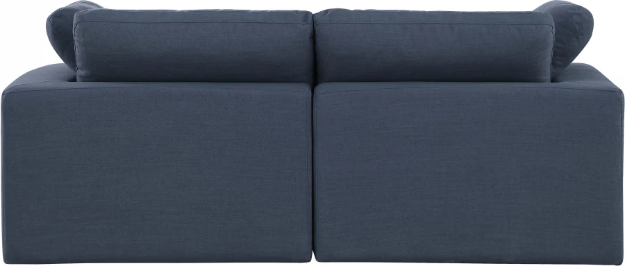 Comfy Linen Textured Fabric Sofa - Image 43