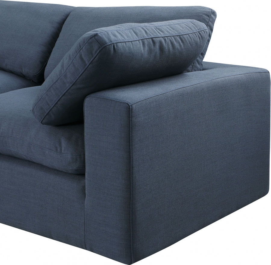 Comfy Linen Textured Fabric Sofa - Image 47