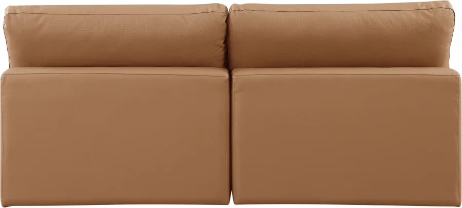 Comfy Vegan Leather Sofa - Image 23