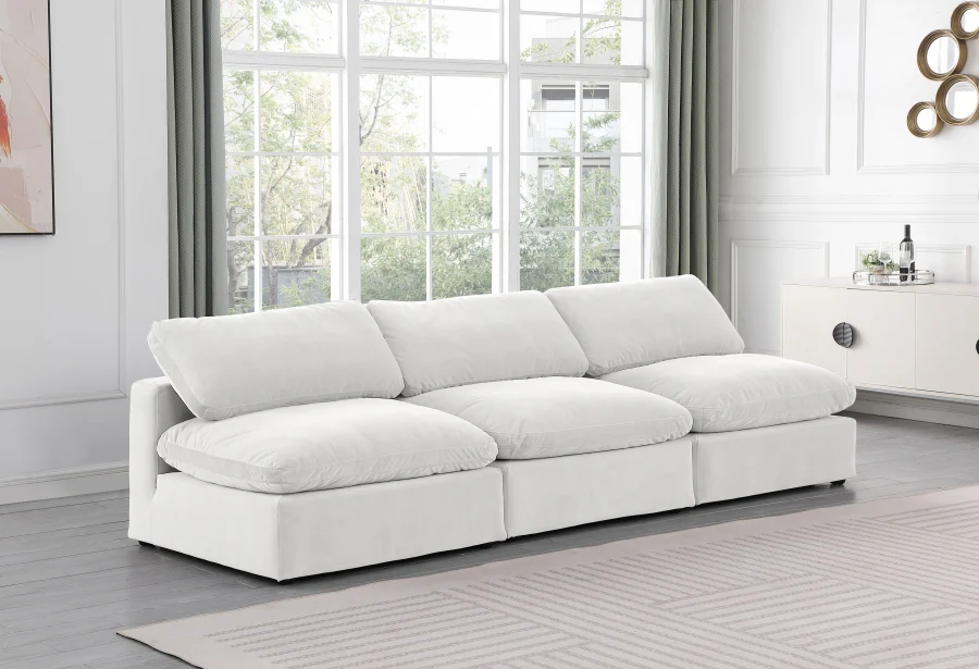 Comfy Velvet Sofa - Image 21