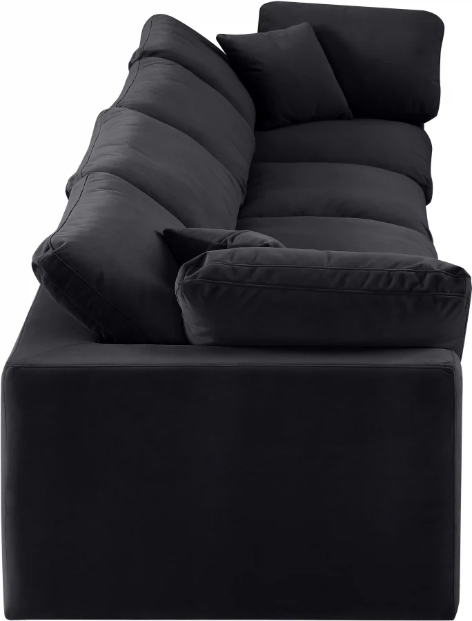 Comfy Velvet Sofa - Image 15
