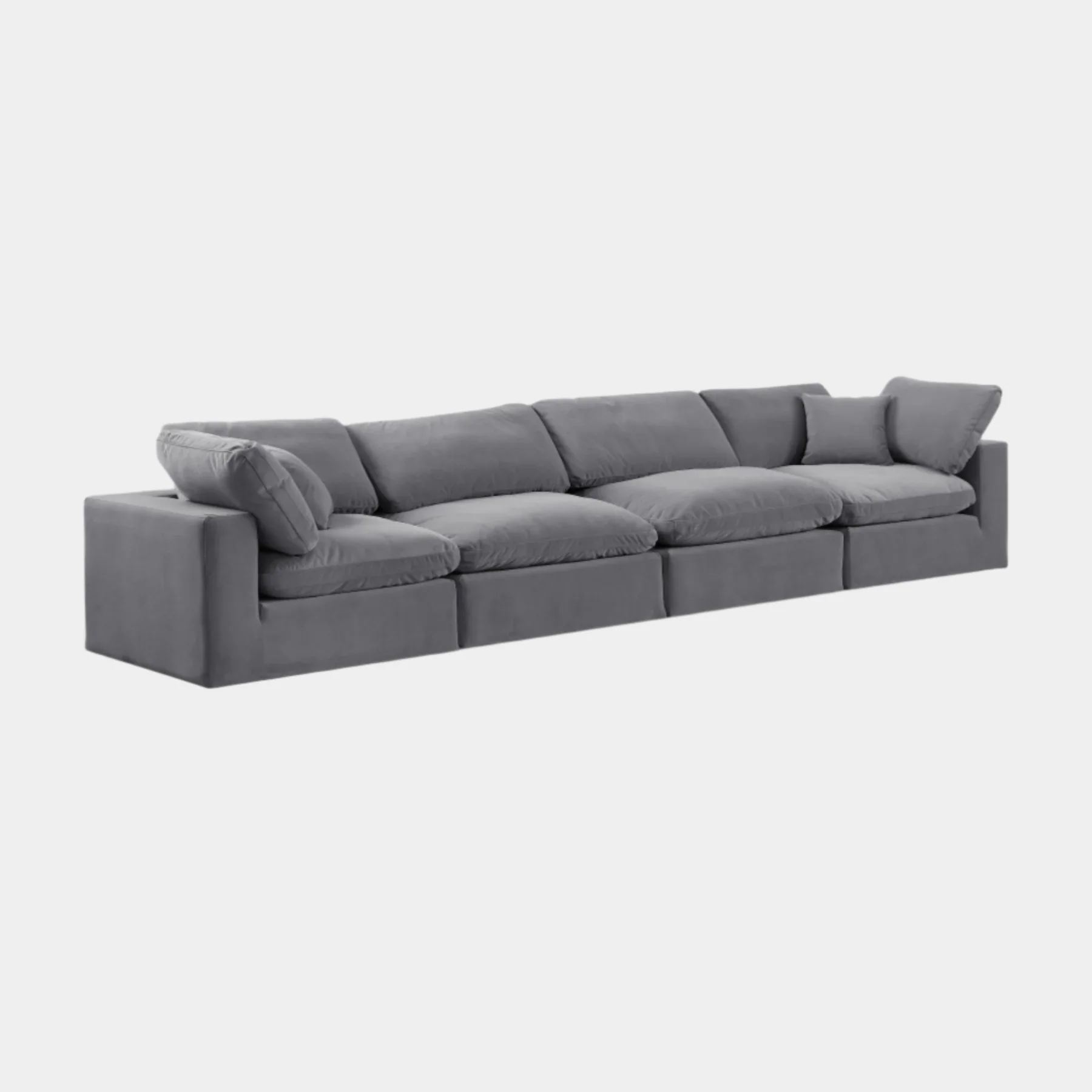 Comfy Velvet Sofa - Image 21