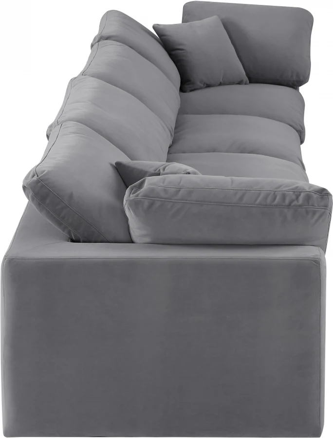 Comfy Velvet Sofa - Image 25