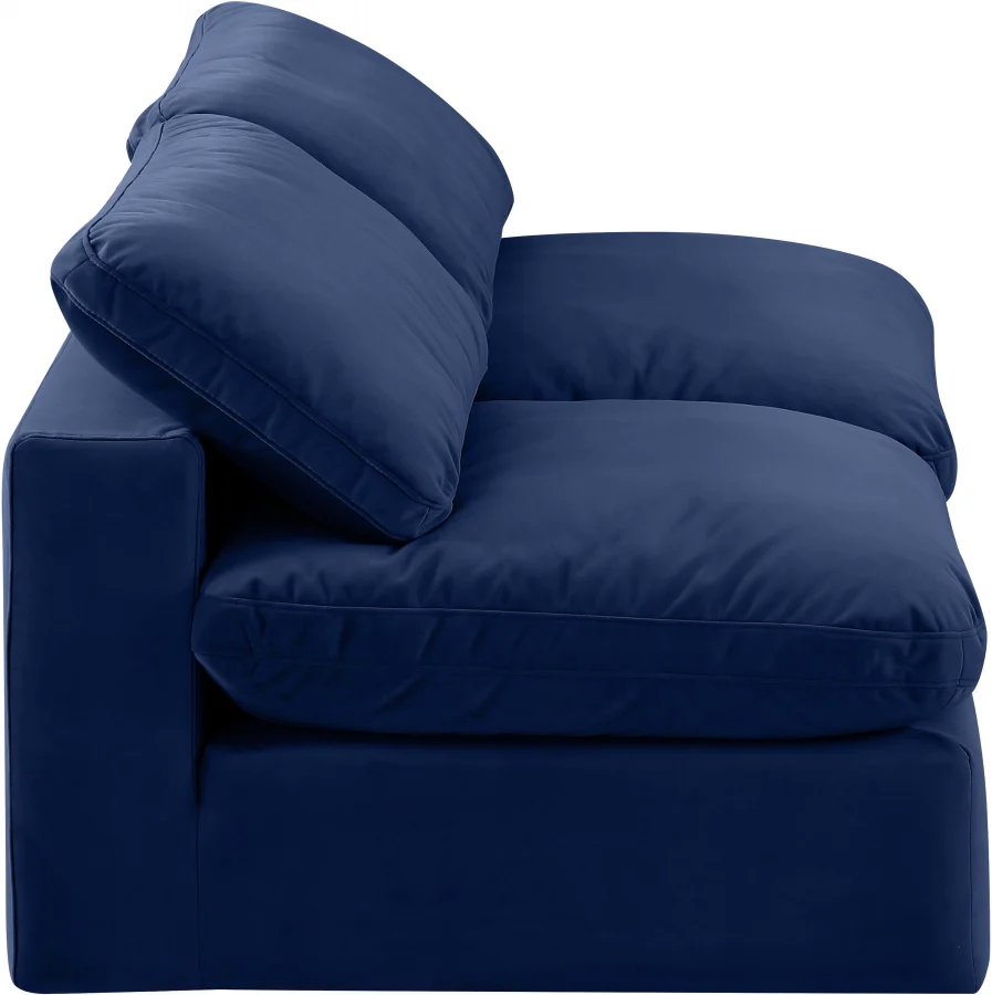 Comfy Velvet Sofa - Image 44